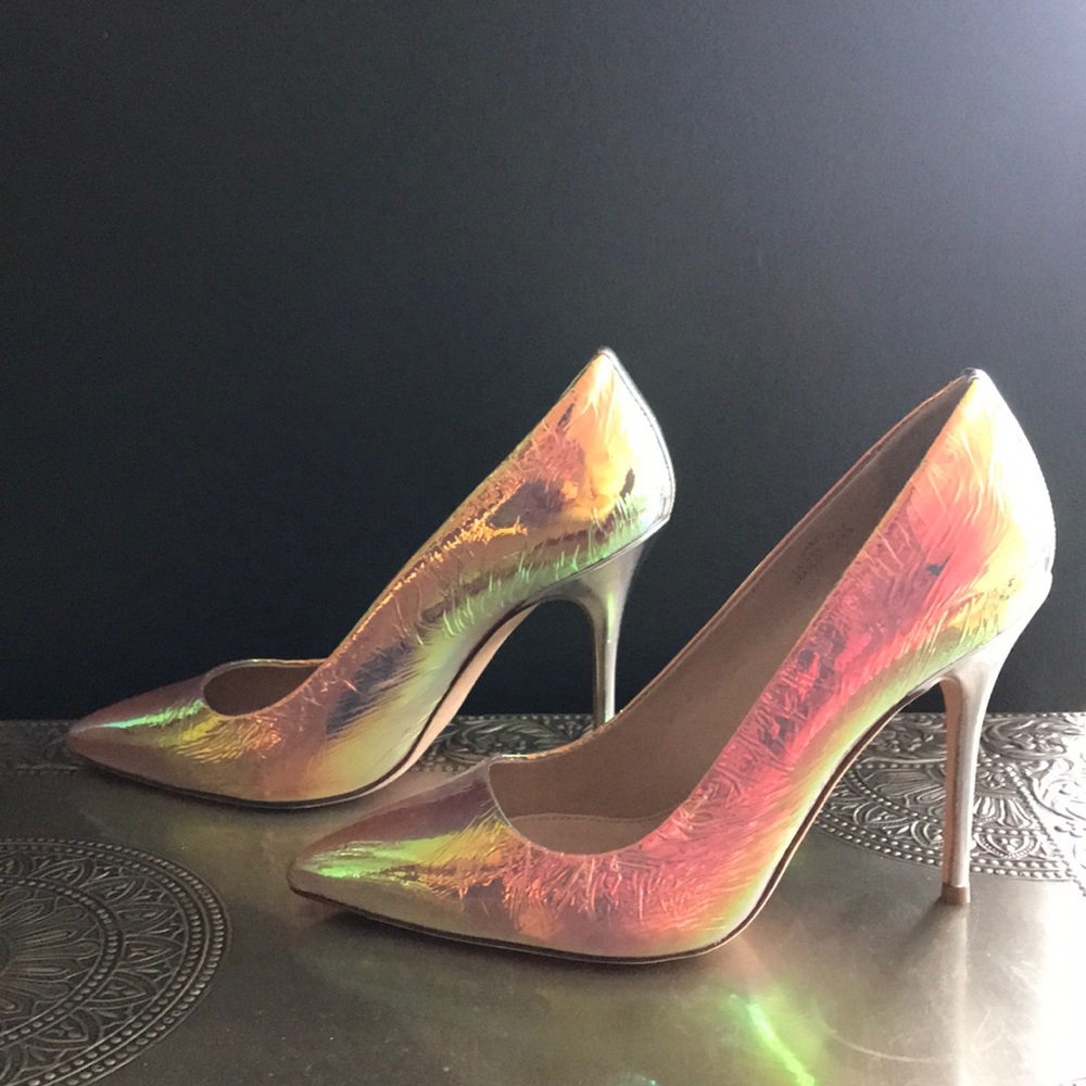 J. Crew Iridescent Stilettos Heels
